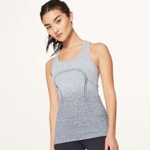 Lululemon Swiftly Tech Racerback White/Dark Cast